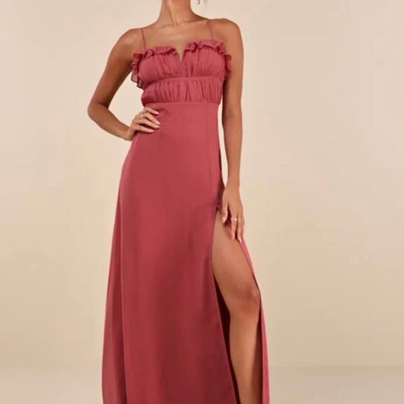 Lulus bridesmaid or wedding guest dress size large - Picture 3 of 5